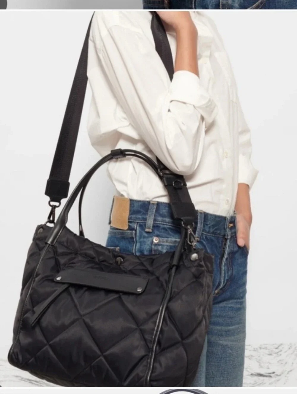 MZ Wallace Quilted Large MADISON Shopper
